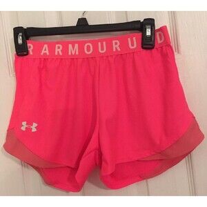Women's Hot Pink Hurley Under Armour Shorts Size XS